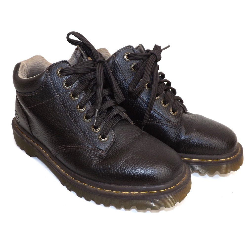 Dr. Martens Harrisfield Brown Leather Chukka Shoes Boots: Men's 8 - Women's 9